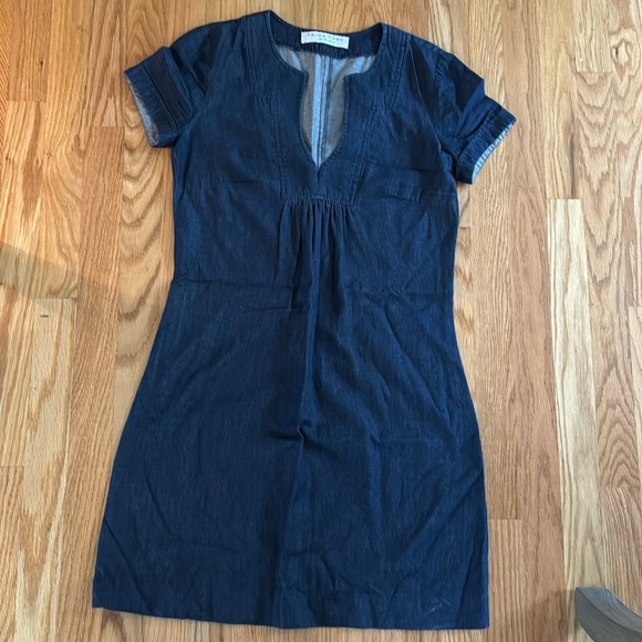 long denim dress amazon Dresses For Women black mesh corset dress Deandra Denim Stretch Maxi Denim Dress Overall Skirt Color:Rosemary